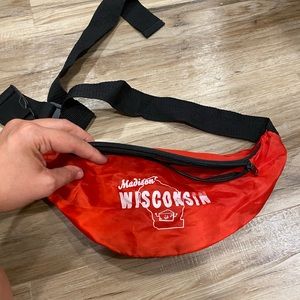 Wisconsin badger fanny pack